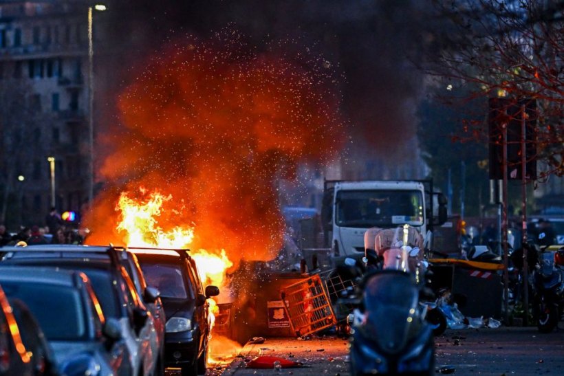 Violent Clashes Erupt Between Genoa and Inter Milan Fans